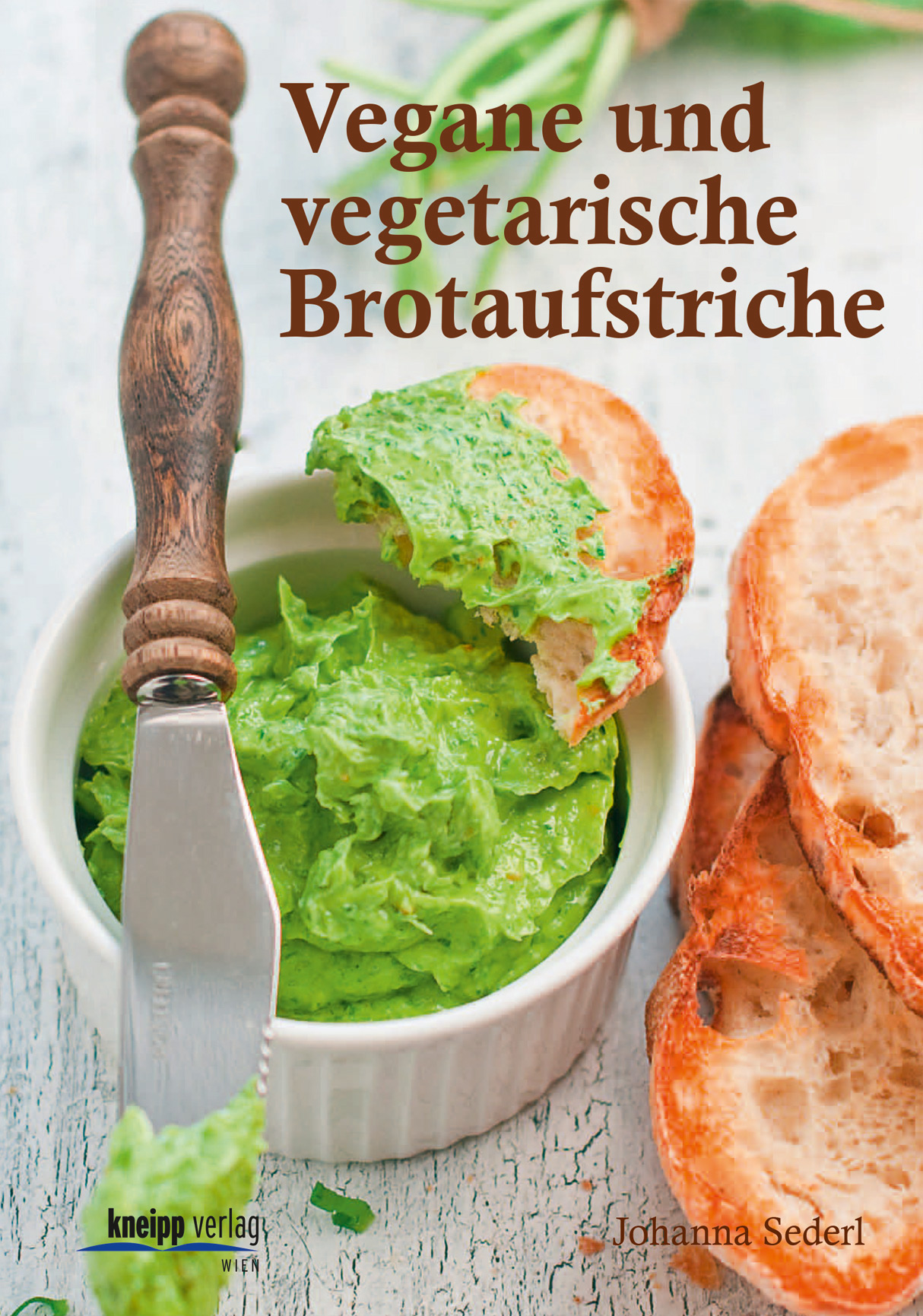 Buchcover vegane und vegetarische Brotaufstriche